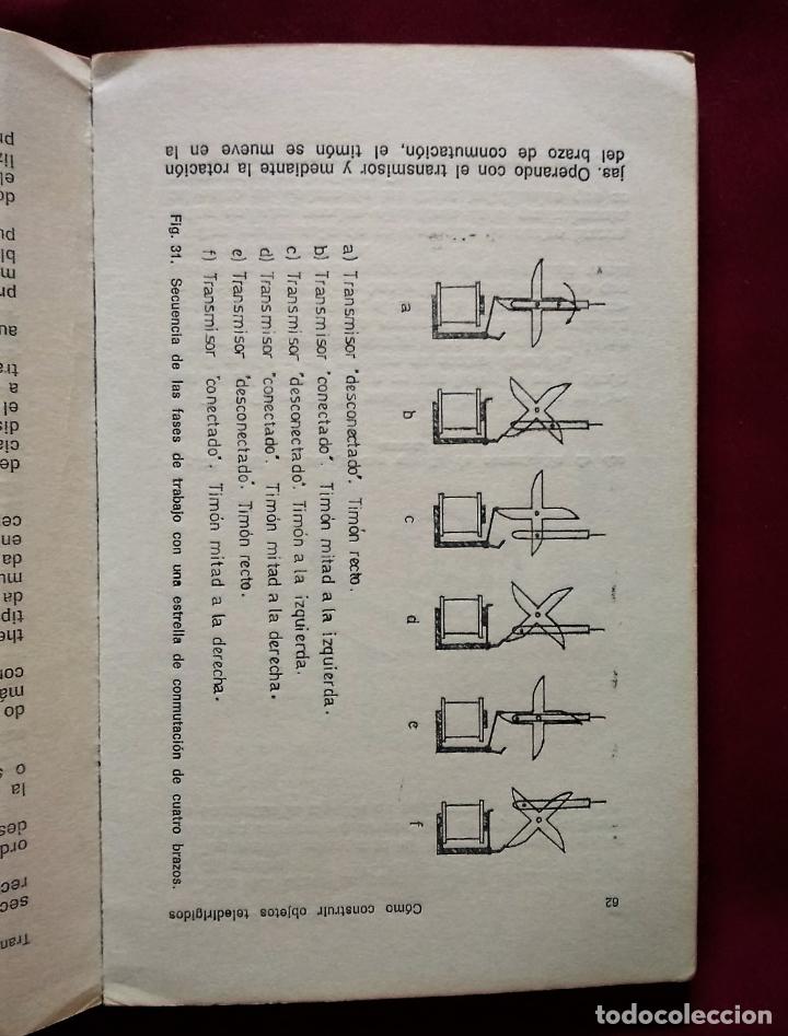 Libros de segunda mano: COMO CONSTRUIR OBJETOS TELEDIRIGIDOS | PABLO STONE| RODEGAR 1975 - Foto 6