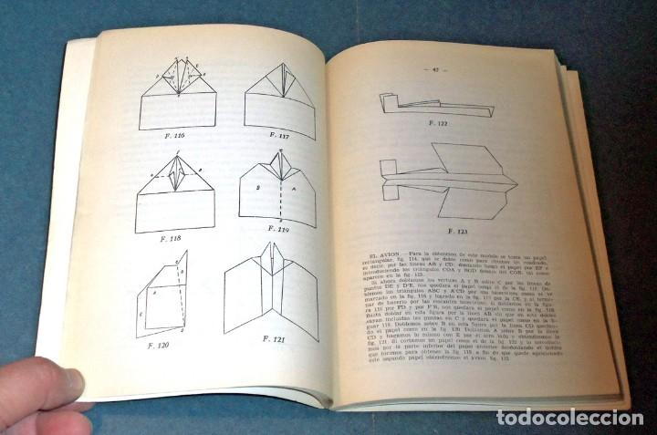 Libros de segunda mano: Libro PAPIROFLEXIA (Plegados de Papel) - 1971 - Foto 2