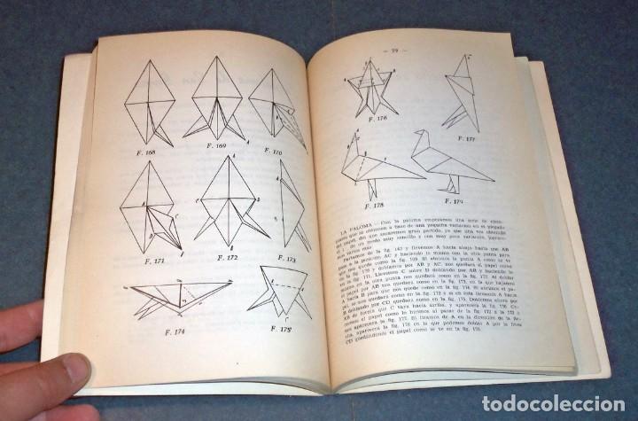 Libros de segunda mano: Libro PAPIROFLEXIA (Plegados de Papel) - 1971 - Foto 3