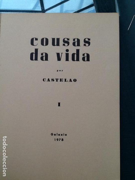 Libros de segunda mano: Cousas da vida I (Autor: Castelao). 1978 - Foto 2