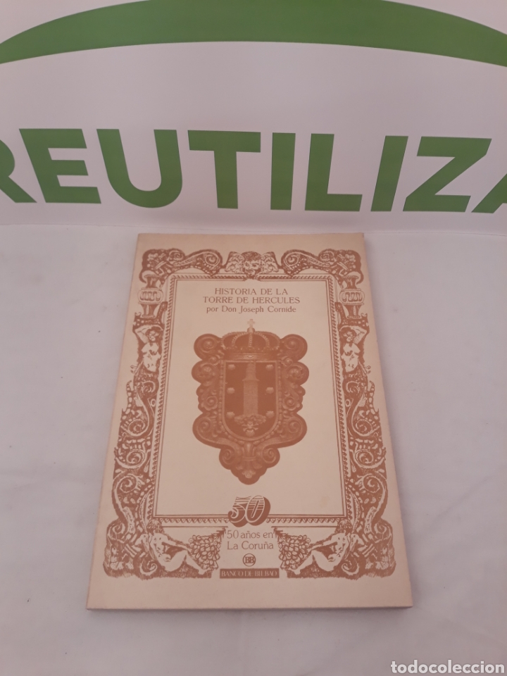 Libros de segunda mano: La Torre De Hercules. Facsimil.Joseph Cornide. Banco de Bilbao. - Foto 1