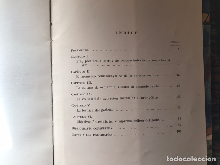 Libros de segunda mano: Teor&iacute;a del g&oacute;tico. Carlos Antonio Arean - Foto 4