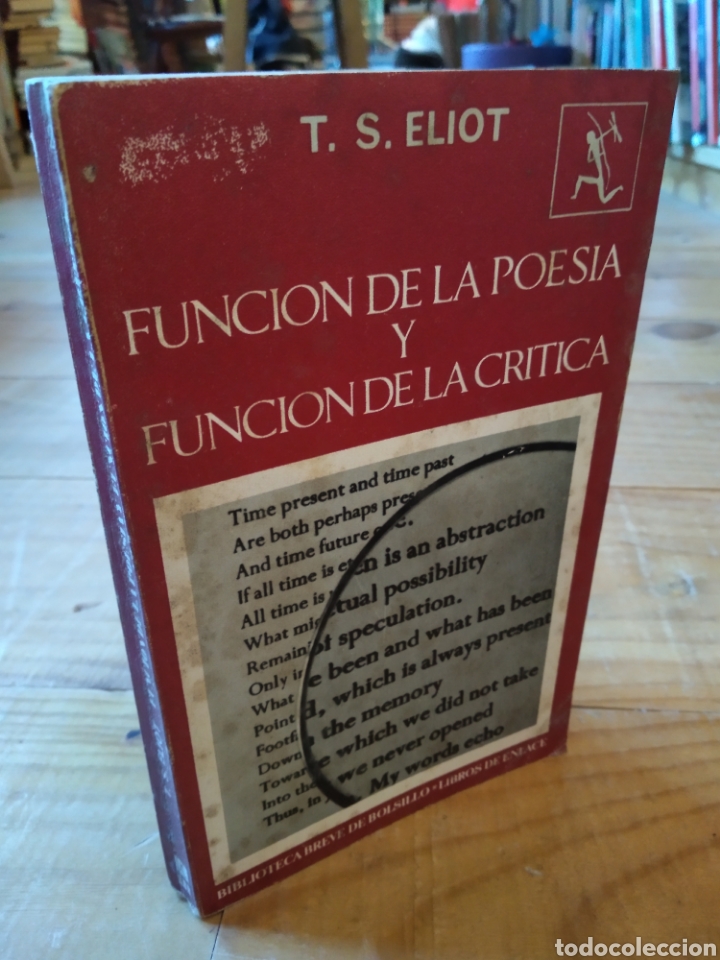 Libros de segunda mano: FUNCI&Oacute;N DE LA POES&Iacute;A Y FUNCI&Oacute;N DE LA CR&Iacute;TICA. T. S. ELIOT #1737 - Foto 1