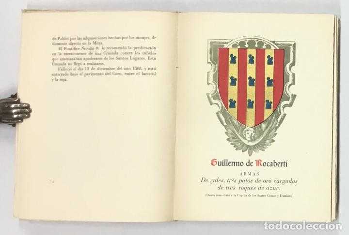 Libros de segunda mano: ARMORIAL DE LOS ARZOBISPOS DE TARRAGONA.  - GRAMUNT, Jos&eacute;. - Foto 4