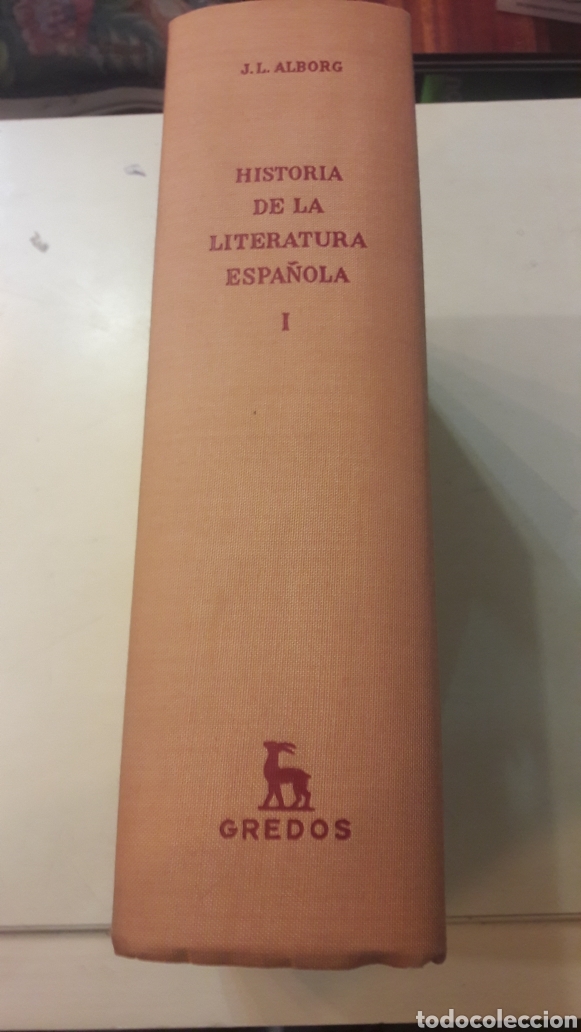 Libros de segunda mano: 1981 Historia Literatura tomo I J.L.Alborg Gredos