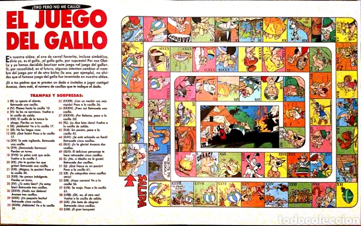 Libros de segunda mano: Libro juego Ast&eacute;rix. N&deg;1. Planeta Junior. 1996. - Foto 3