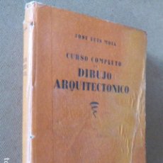 Libros de segunda mano: CURSO COMPLETO DE DIBUJO ARQUITECTONICO. JOSE LUIS MOIA. ED. WINDSOR