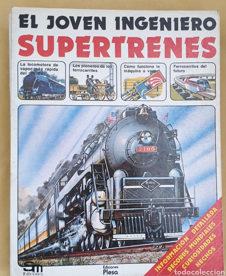 Libros de segunda mano: Supertrenes. El joven ingeniero - Foto 1