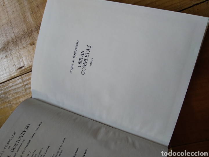 Libros de segunda mano: DOSTOYEVSKI. OBRAS COMPLETAS. TOMO I #2042 - Foto 2