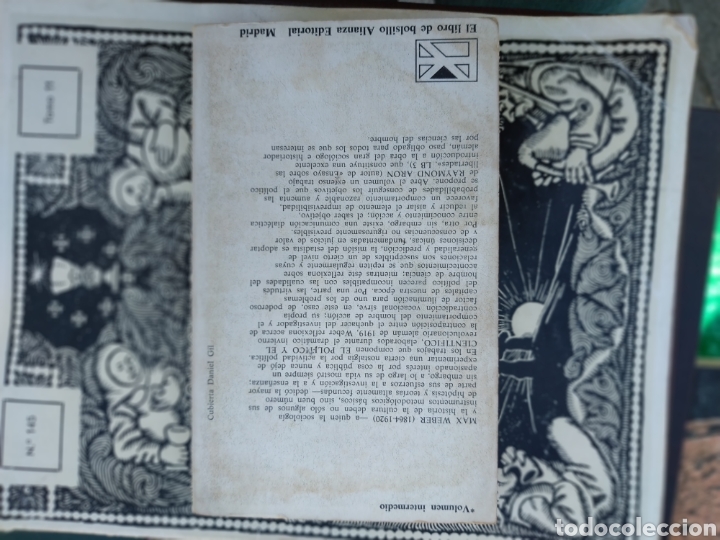 Libros de segunda mano: El politico y el cientifico. Max Weber - Foto 2
