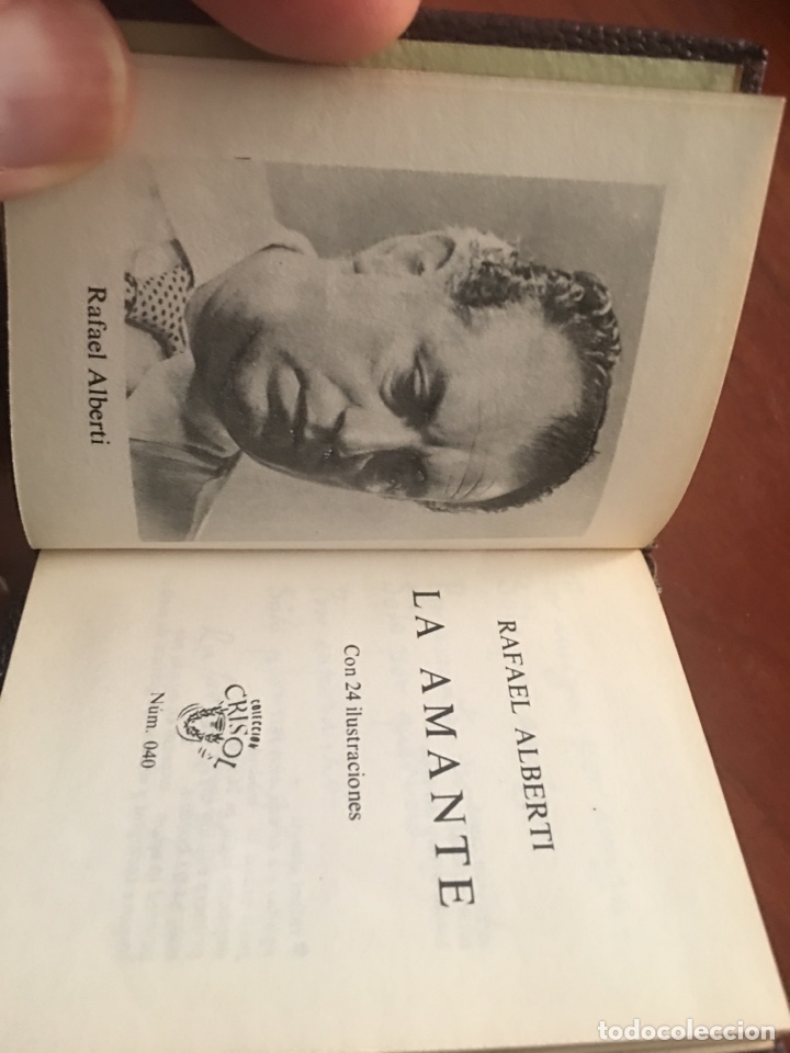 Libros de segunda mano: Libr&oacute; crisol rafael Alberti la amante n&uacute;mero 040 - Foto 3