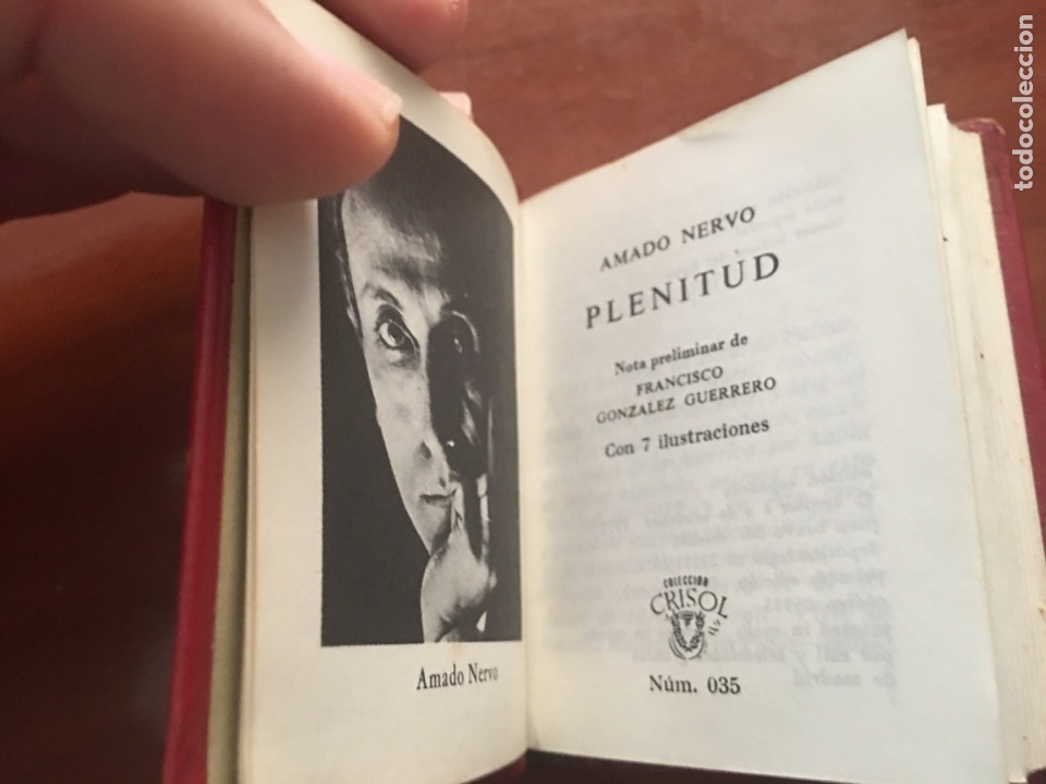Libros de segunda mano: Libro crisol amado nervo plenitud n&uacute;mero 035 - Foto 3