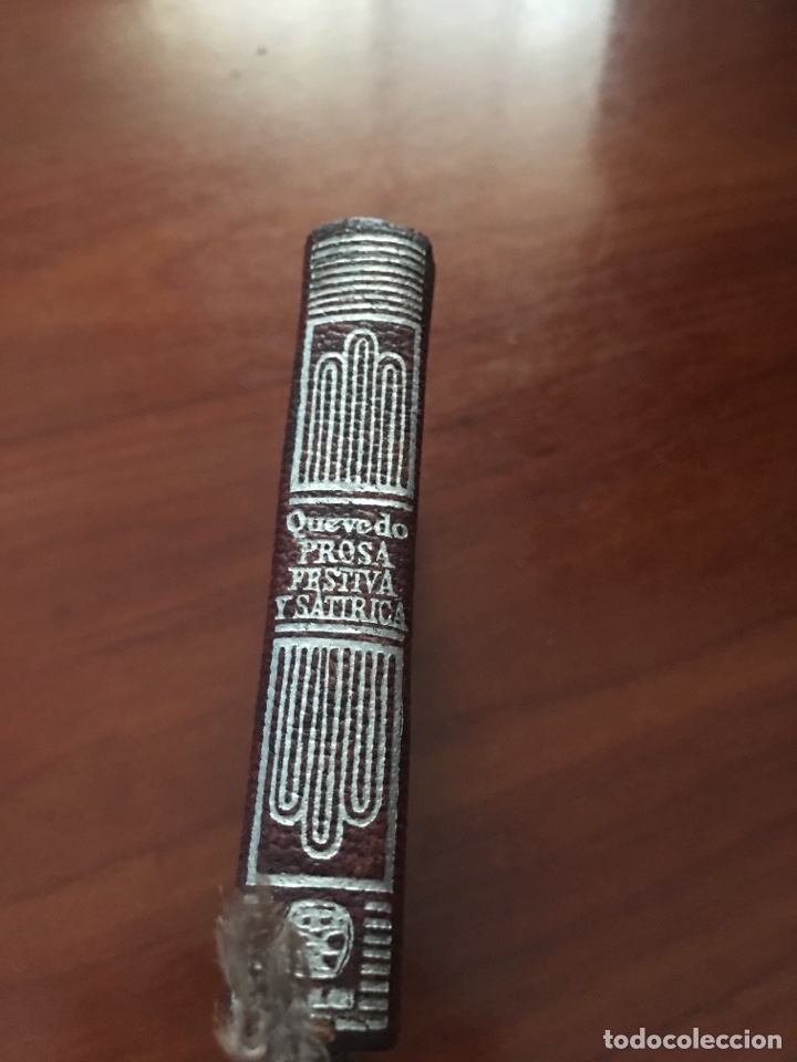 Libros de segunda mano: Libro crisol Quevedo prosa festiva y satirica numero 042 - Foto 1