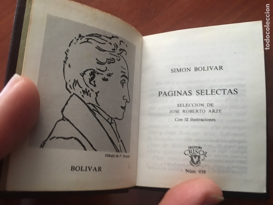 Libros de segunda mano: Libro crisol simon bolivar p&aacute;ginas selectas - Foto 4