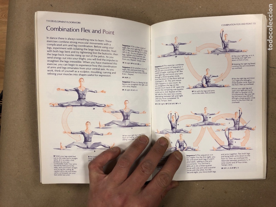 Libros de segunda mano: THE DANCE WORKSHOP. ROBERT COHAN. PHOTO: FAUSTO DORELLI. EN INGL&Eacute;S. - Foto 5