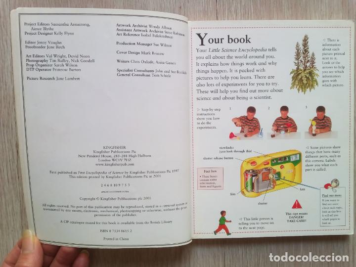 Libros de segunda mano: The Little Science Encyclopedia. Kingfisher. En ingles - Foto 4