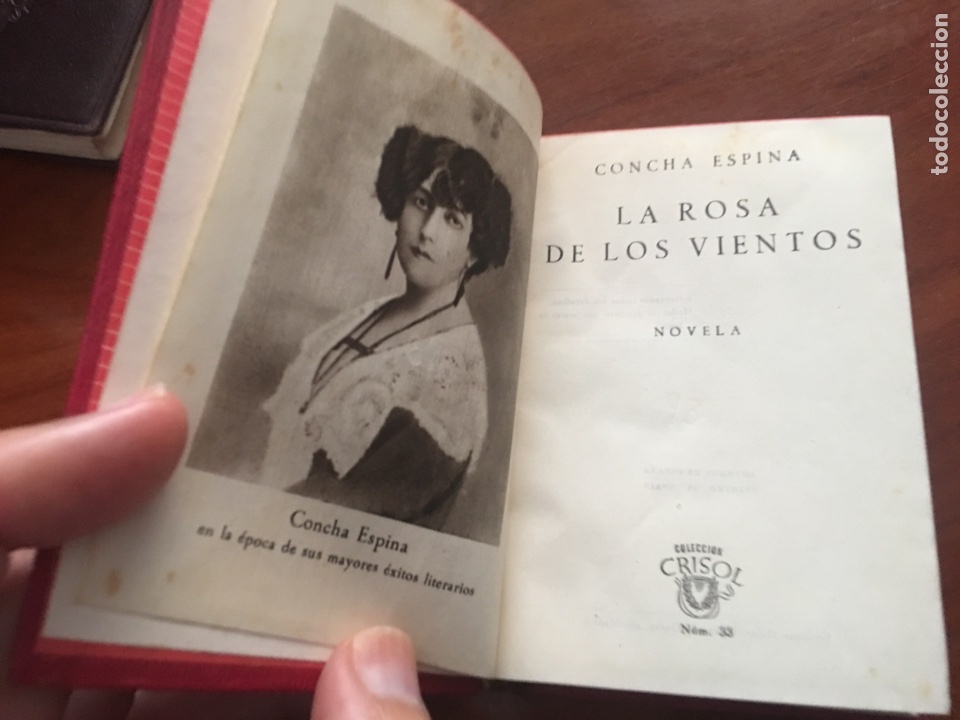 Libros de segunda mano: Libro crisol concha espina la rosa de los vientos - Foto 3