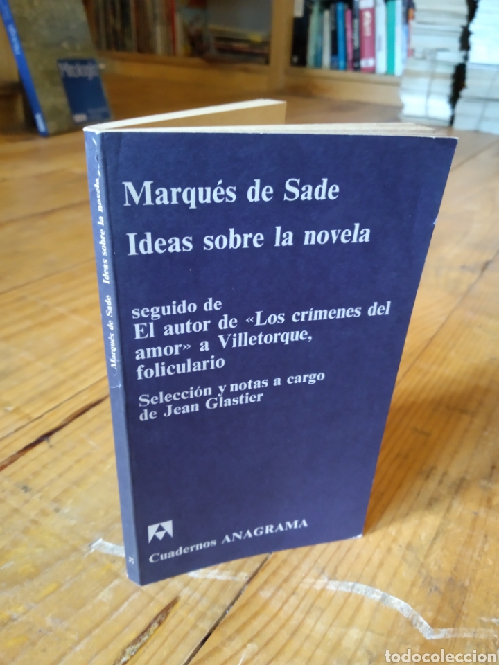 Libros de segunda mano: MARQU&Eacute;S DE SADE. IDEAS SOBRE LA NOVELA #0399 - Foto 1