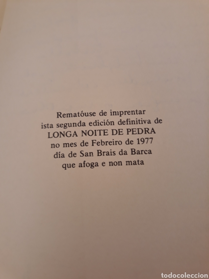 Libros de segunda mano: Longa Noite De Pedra.Celsio Emilio Ferreiro.1977. - Foto 7