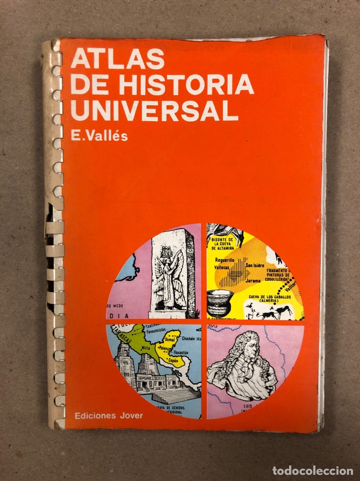 Libros de segunda mano: ATLAS DE HISTORIA UNIVERSAL. E. VALL&Eacute;S. EDICIONES JOVER 1983. - Foto 1