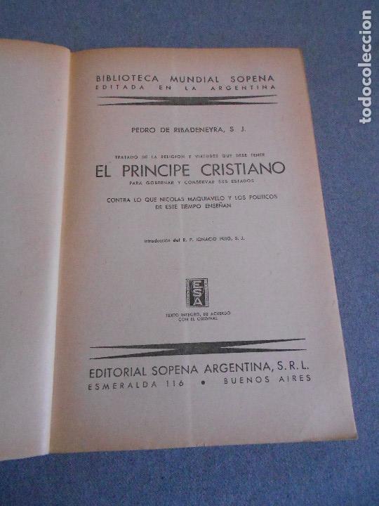 Libros de segunda mano: EL PRINCIPE CRISTIANO - Foto 3