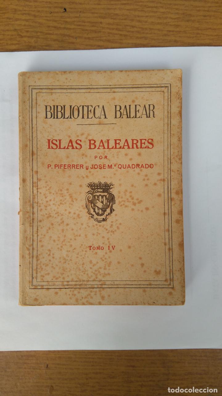 Libros de segunda mano: Biblioteca balear Islas Baleares tomo IV - Foto 1