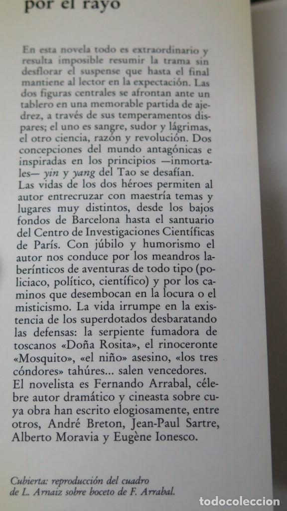 Libros de segunda mano: LA TORRE HERIDA POR EL RAYO. FERNANDO ARRABAL - Foto 2