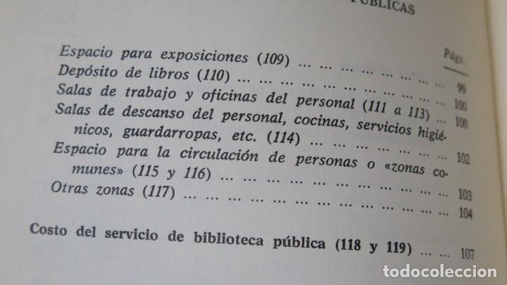 Libros de segunda mano: Normas para bibliotecas publicas - Foto 5