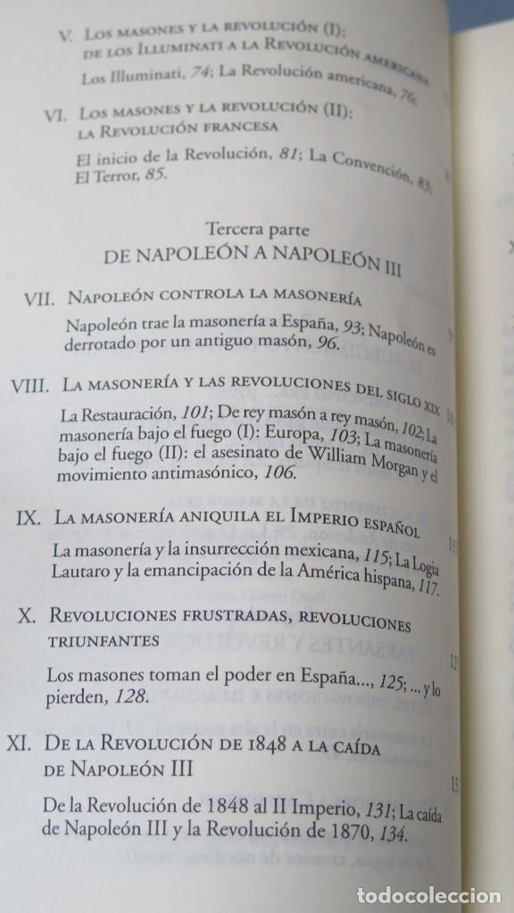 Libros de segunda mano: LOS MASONES. CESAR VIDAL - Foto 3