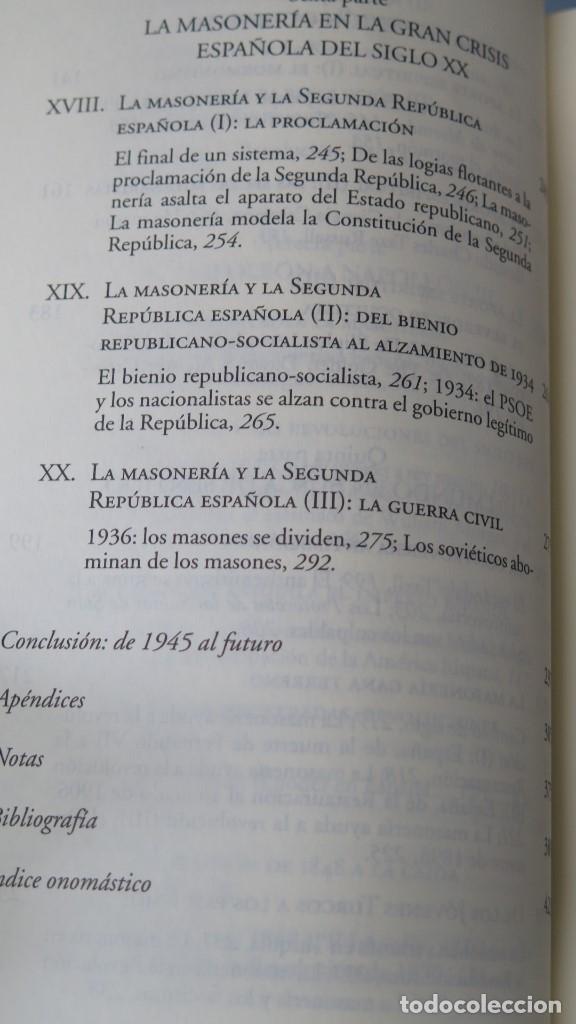 Libros de segunda mano: LOS MASONES. CESAR VIDAL - Foto 5