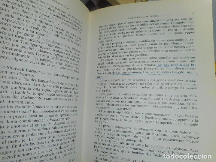 Libros de segunda mano: LA T&Eacute;CNICA DE LAS REUNIONES REGLAS B&Aacute;SICAS G. JANNER EDICIONES DEUSTO 1989 - Foto 4
