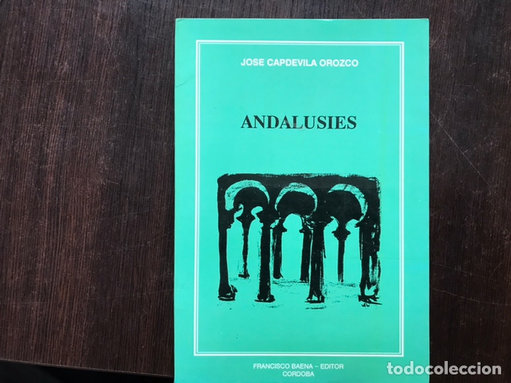 Libros de segunda mano: Andalus&iacute;es. Jos&eacute; Capdevila. Como nuevo - Foto 1