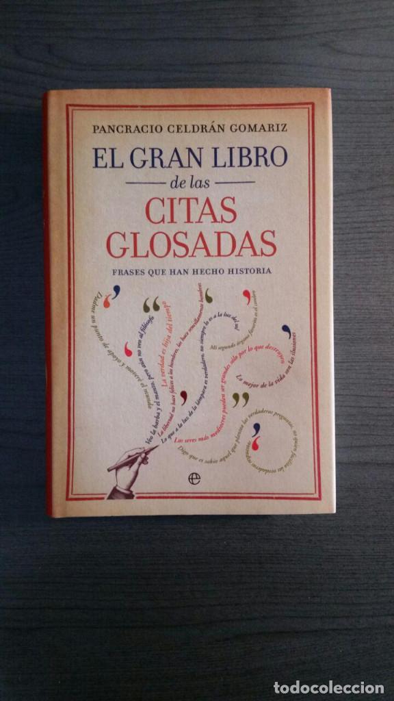Libros de segunda mano: EL GRAN LIBRO DE LAS CITAS GLOSADAS . - Foto 1