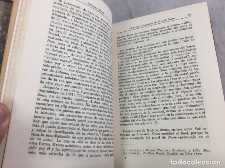 Libros de segunda mano: EL TESORO DRAM&Aacute;TICO DE HENRIK IBSEN - LIBRO DE SALVADOR ALBERT - EDITORIAL MINERVA - Foto 5