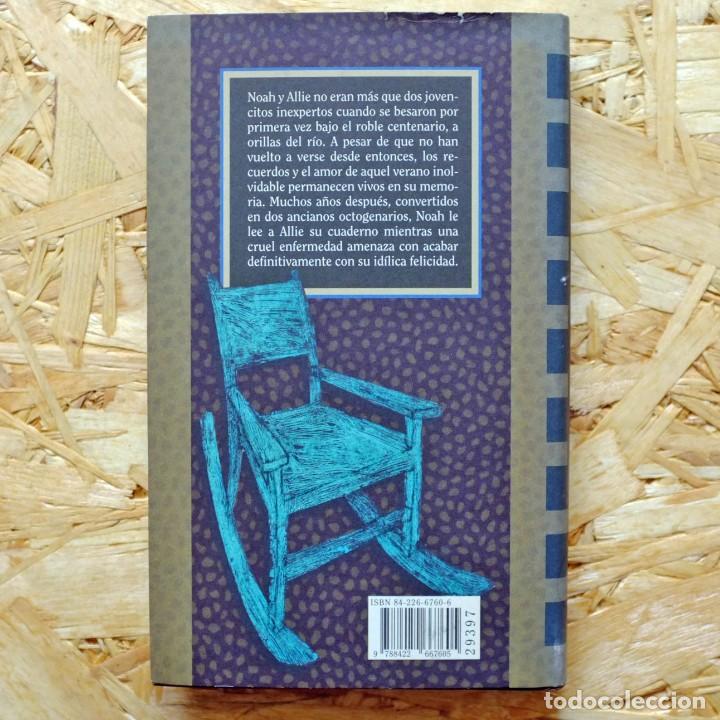 Libros de segunda mano: Cuaderno de Noah. Nicholas Sparks. - Foto 2