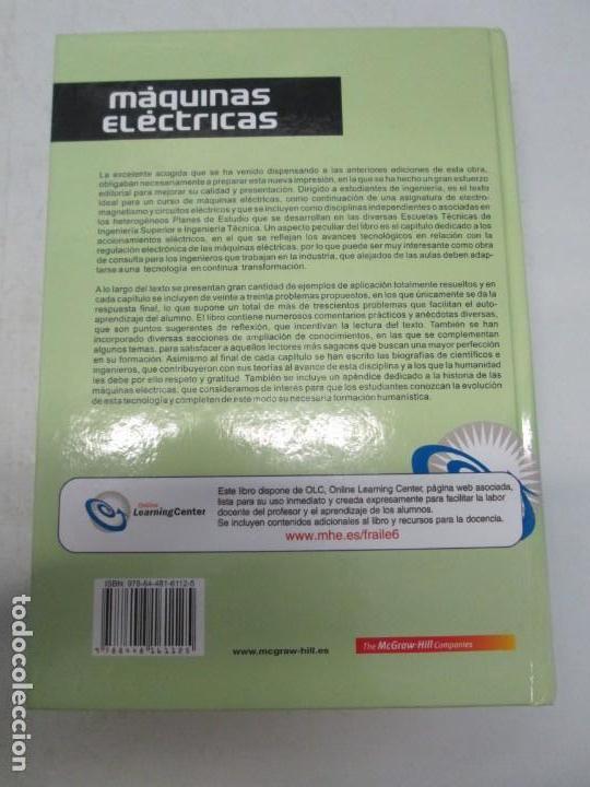 Maquinas Electricas Jesus Fraile Mora Editori Comprar En