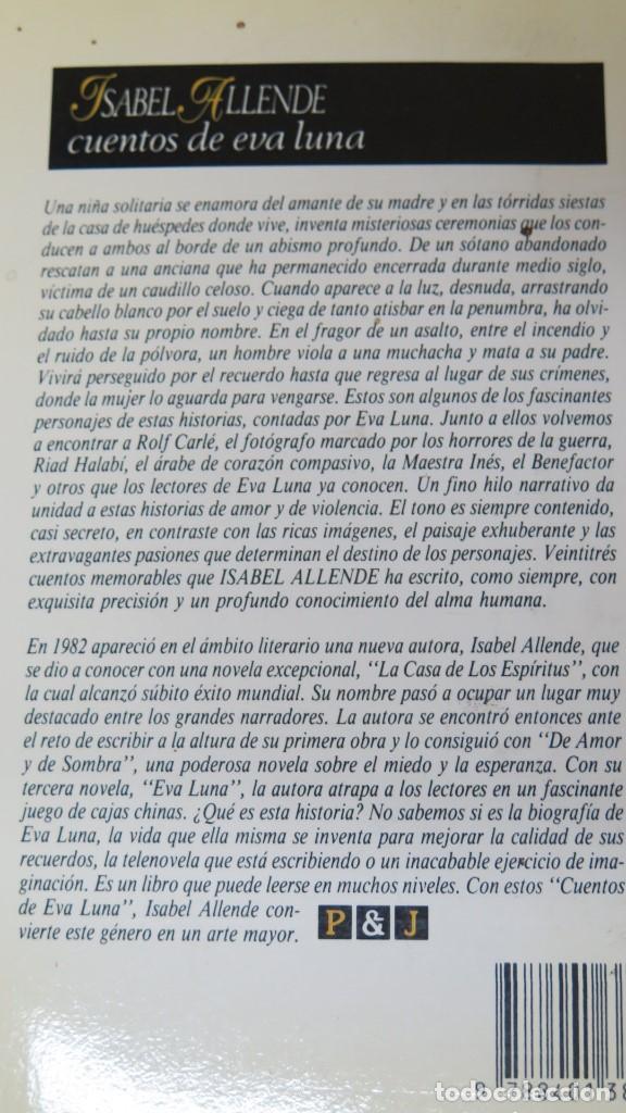 Libros de segunda mano: CUENTOS DE EVA LUNA. ALLENDE. 1990 - Foto 3