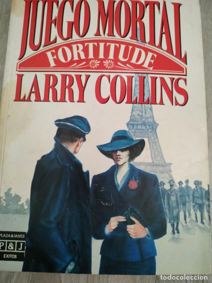 Libros de segunda mano: Larry Collins juego mortal - Foto 1