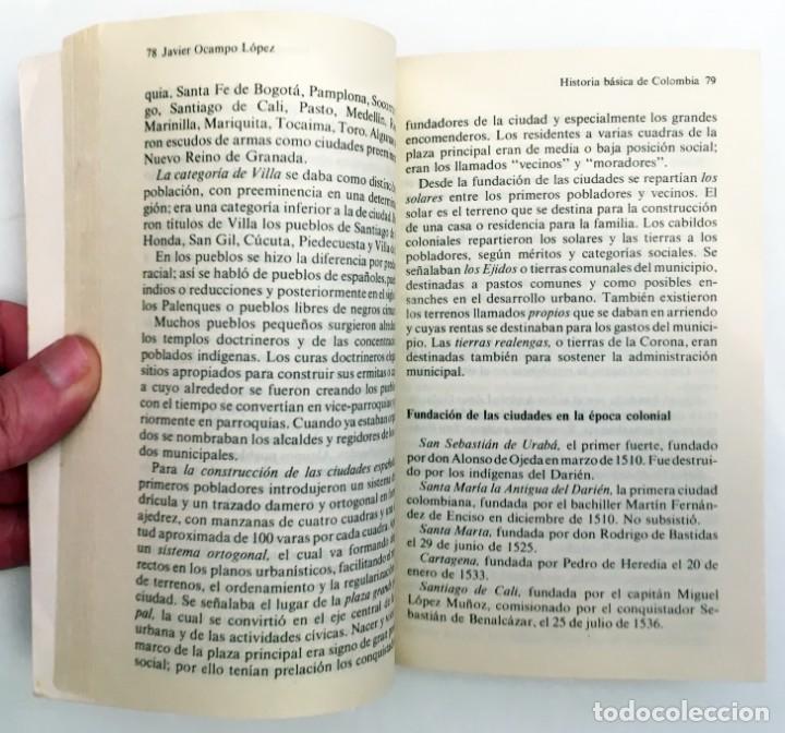 Libros de segunda mano: HISTORIA B&Aacute;SICA DE COLOMBIA - JAVIER OCAMPO L&Oacute;PEZ - Foto 8