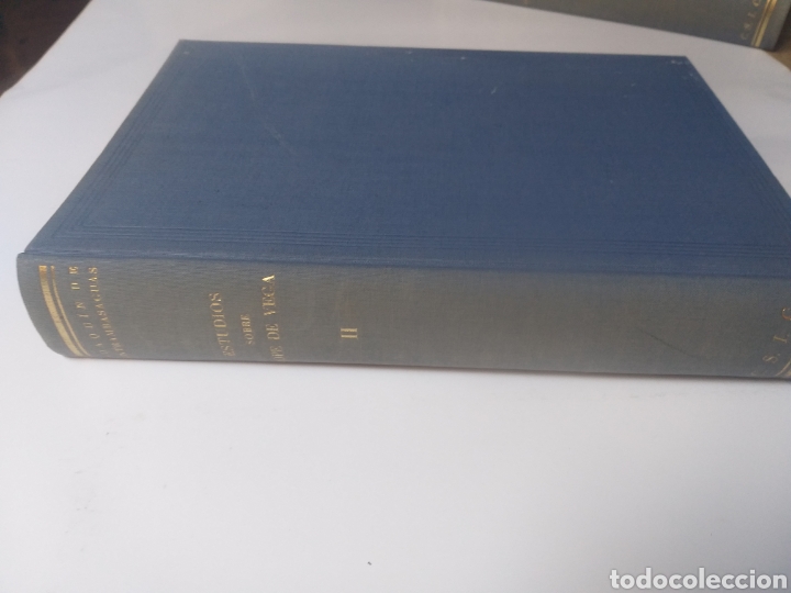Libros de segunda mano: . Estudios sobre Lope de Vega . Joaqu&iacute;n de Entrambasaguas . 3 tomos - Foto 14