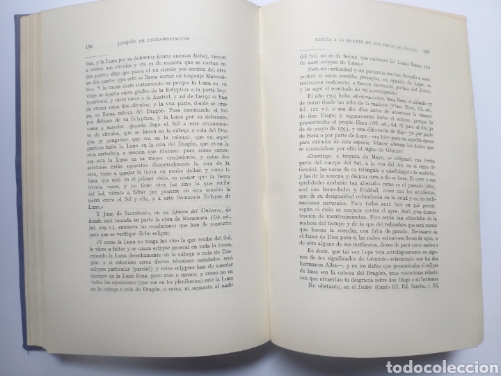 Libros de segunda mano: . Estudios sobre Lope de Vega . Joaqu&iacute;n de Entrambasaguas . 3 tomos - Foto 24