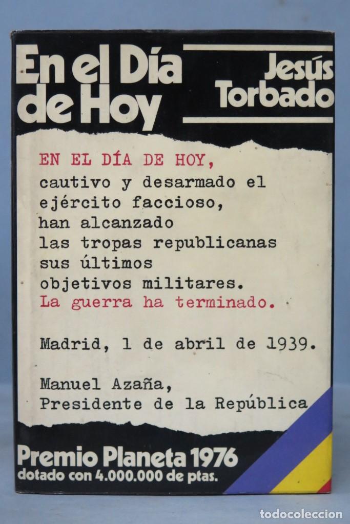 Libros de segunda mano: EN EL D&Iacute;A DE HOY. JES&Uacute;S TORBADO - Foto 1