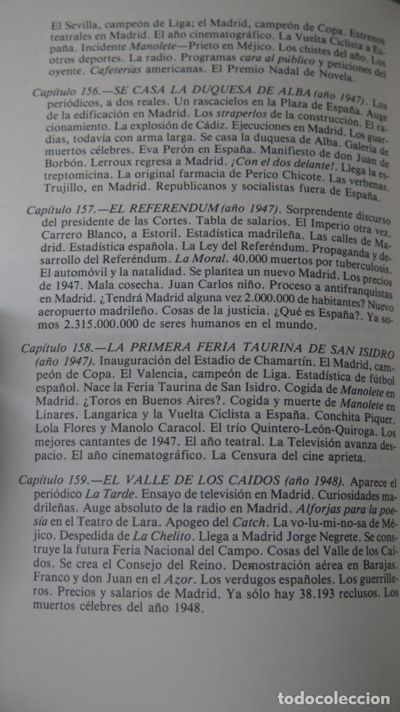 Libros de segunda mano: MANOLETE, EL REFERENDUM Y CHAMARTIN. HISTORIA DE MADRID - Foto 3