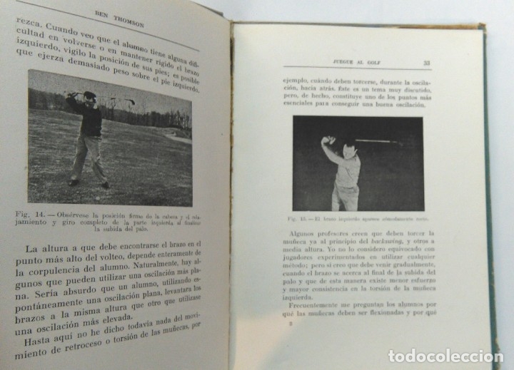 Libros de segunda mano: JUEGUE AL GOLF. MODERNO TRATADO -BEN THOMSON - Foto 3