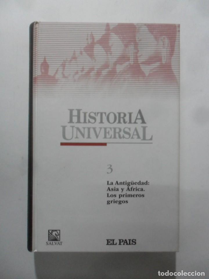 Libros de segunda mano: HISTORIA UNIVERSAL - TOMO 3 - SALVAT - EL PAIS - Foto 1
