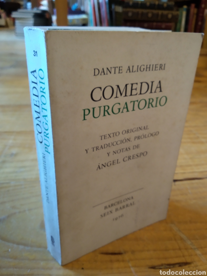 Libros de segunda mano: COMEDIA PURGATORIO. DANTE ALIGHIERI. #0306 - Foto 1