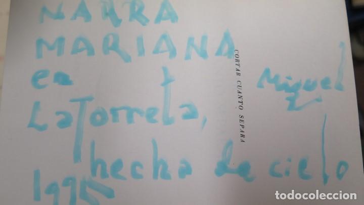 Libros de segunda mano: CORTAR CUANTO SEPARA. MIGUEL MARTINEZ MENA. CON DEDICATORIA AUTOGRAFA - Foto 2