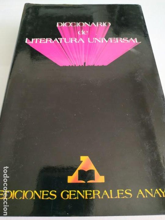 Libros de segunda mano: diccionario de literatura universal - Foto 1