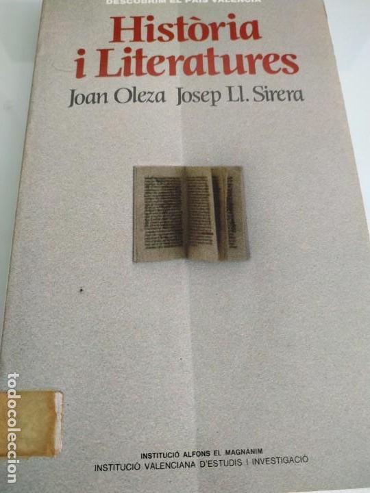 Libros de segunda mano: Joan oleza historia i literatures - Foto 1