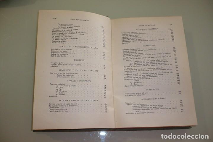 Libros de segunda mano: C&oacute;mo debo Construir. Pedro Benavent de Barber&aacute; 1958 - Foto 6